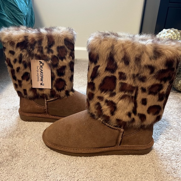 bearpaw cheetah boots